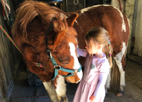Girl with Horse